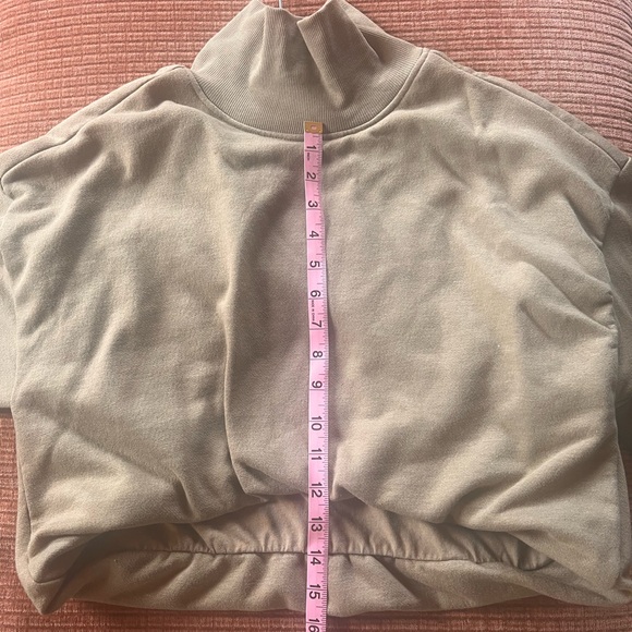 Pilcro Funnel-Neck Bubble-Hem pullover from Anthropology - Picture 3 of 5